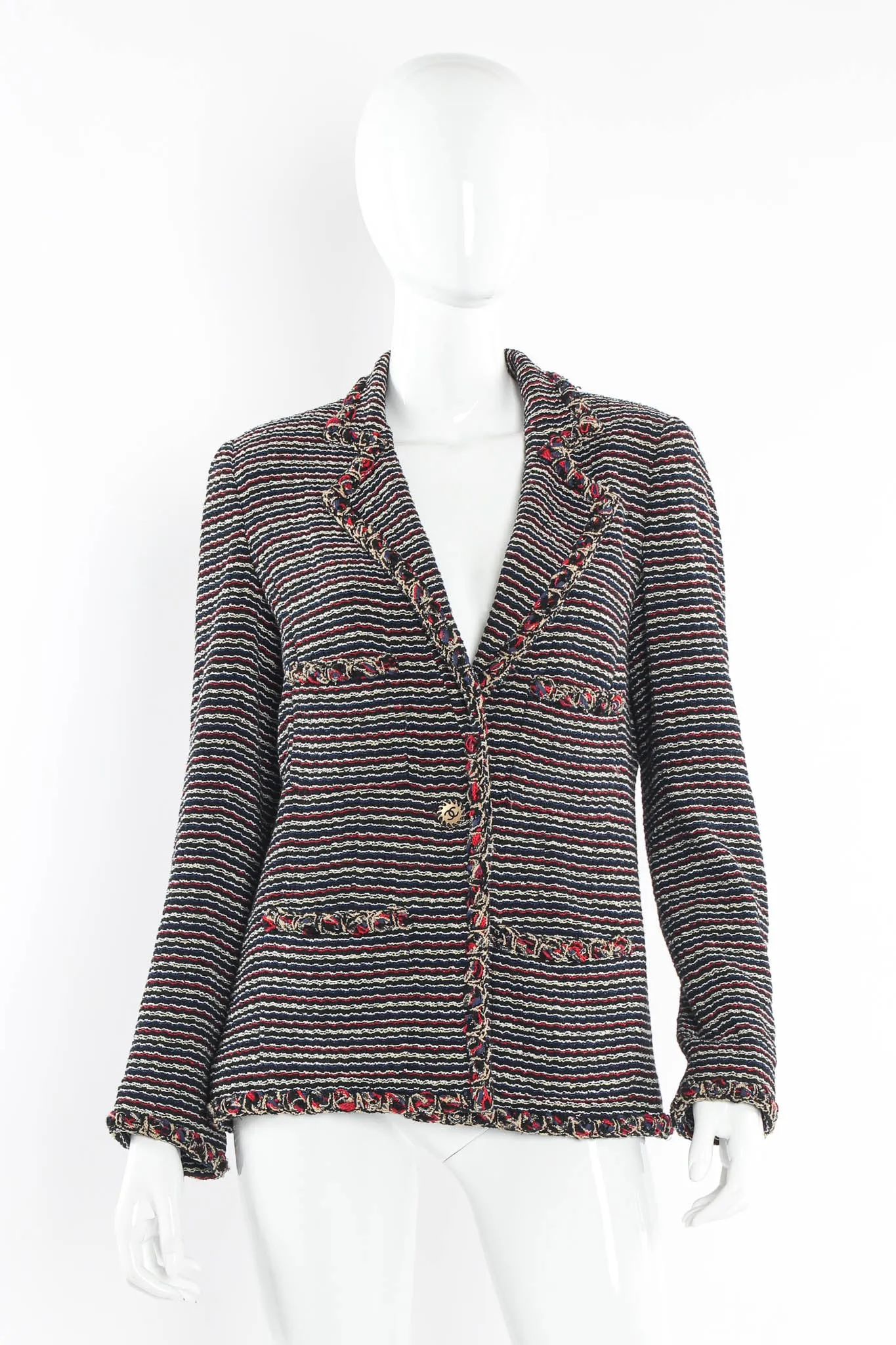2011 Cruise Woven Stripe Blazer