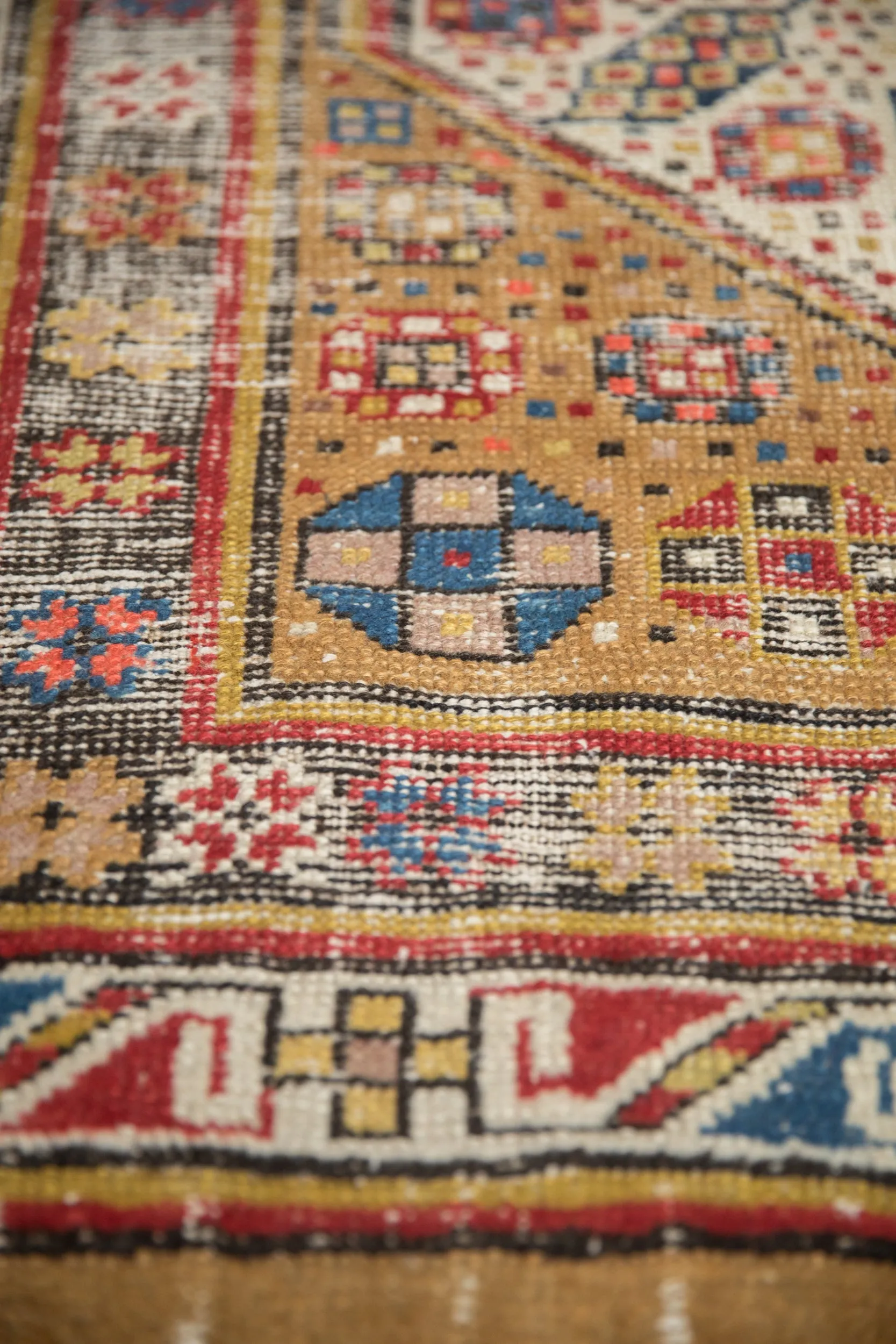 3.5x12 Antique Serab Rug Runner