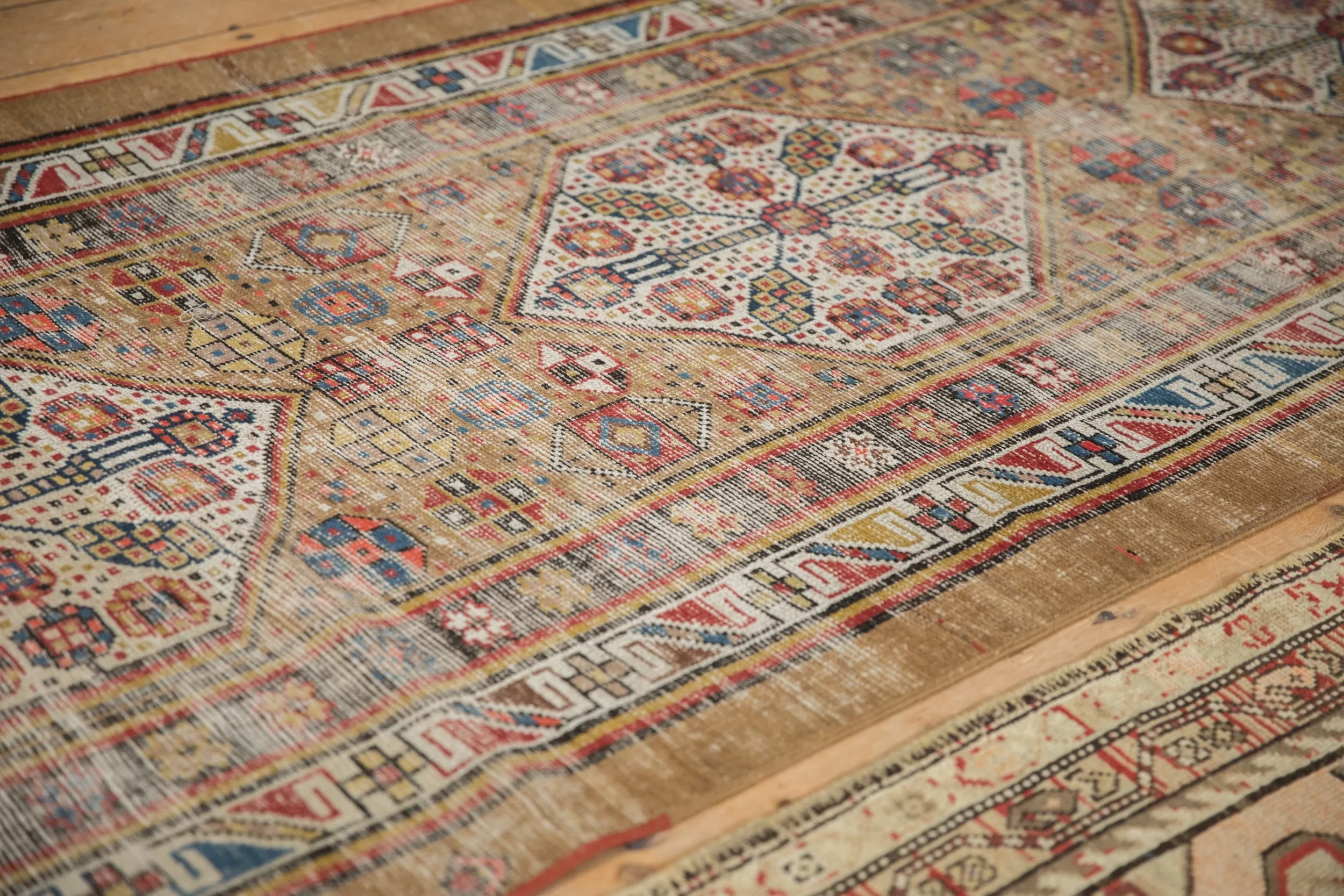 3.5x12 Antique Serab Rug Runner