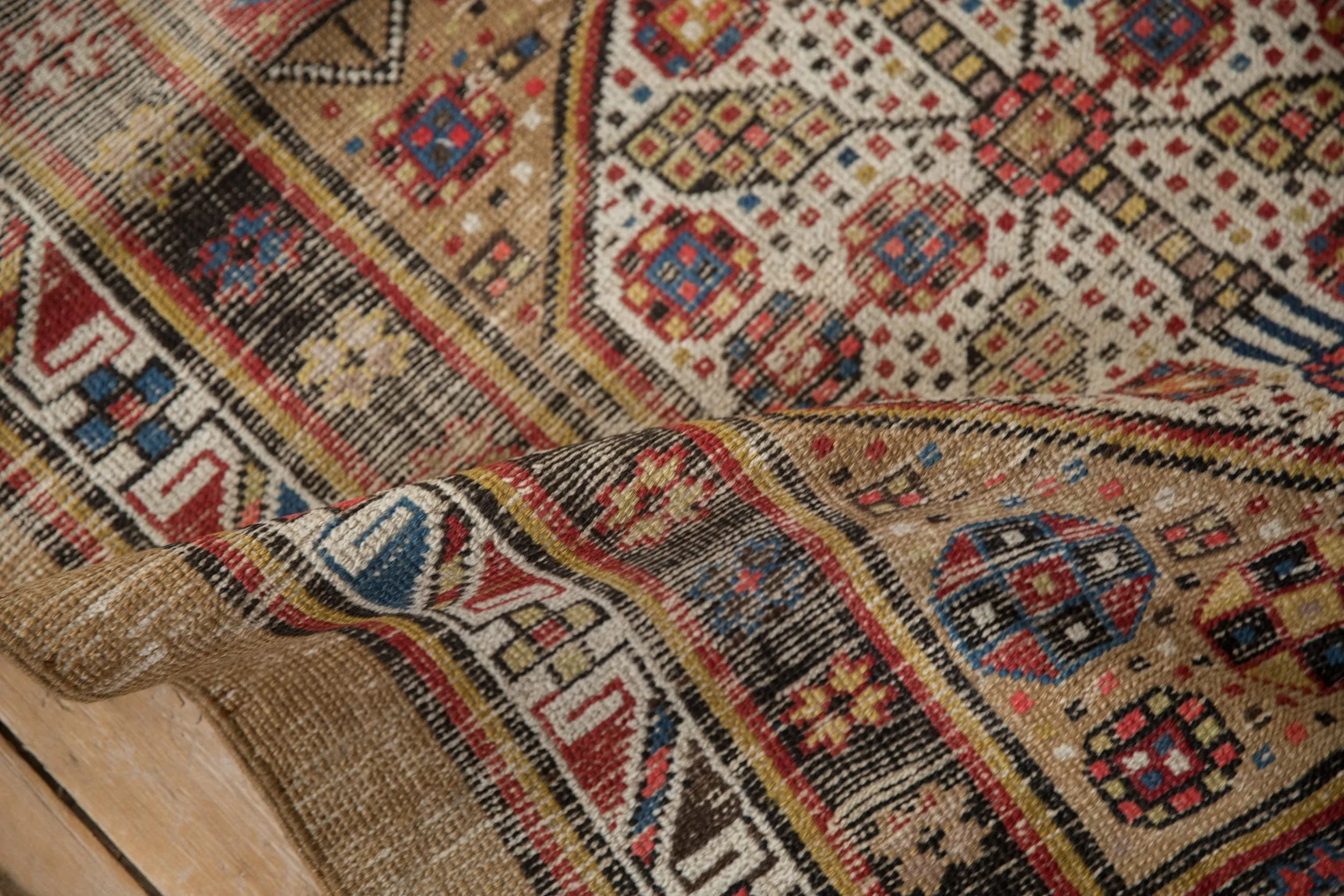 3.5x12 Antique Serab Rug Runner