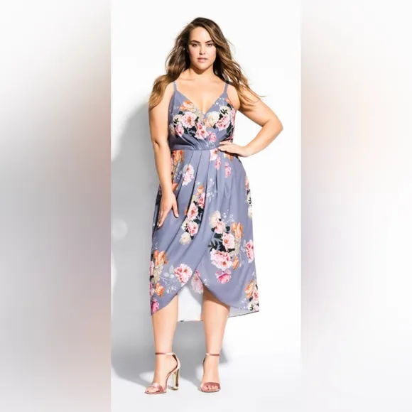 52…NWT…City Chic Gorgeous Dress Size M/18