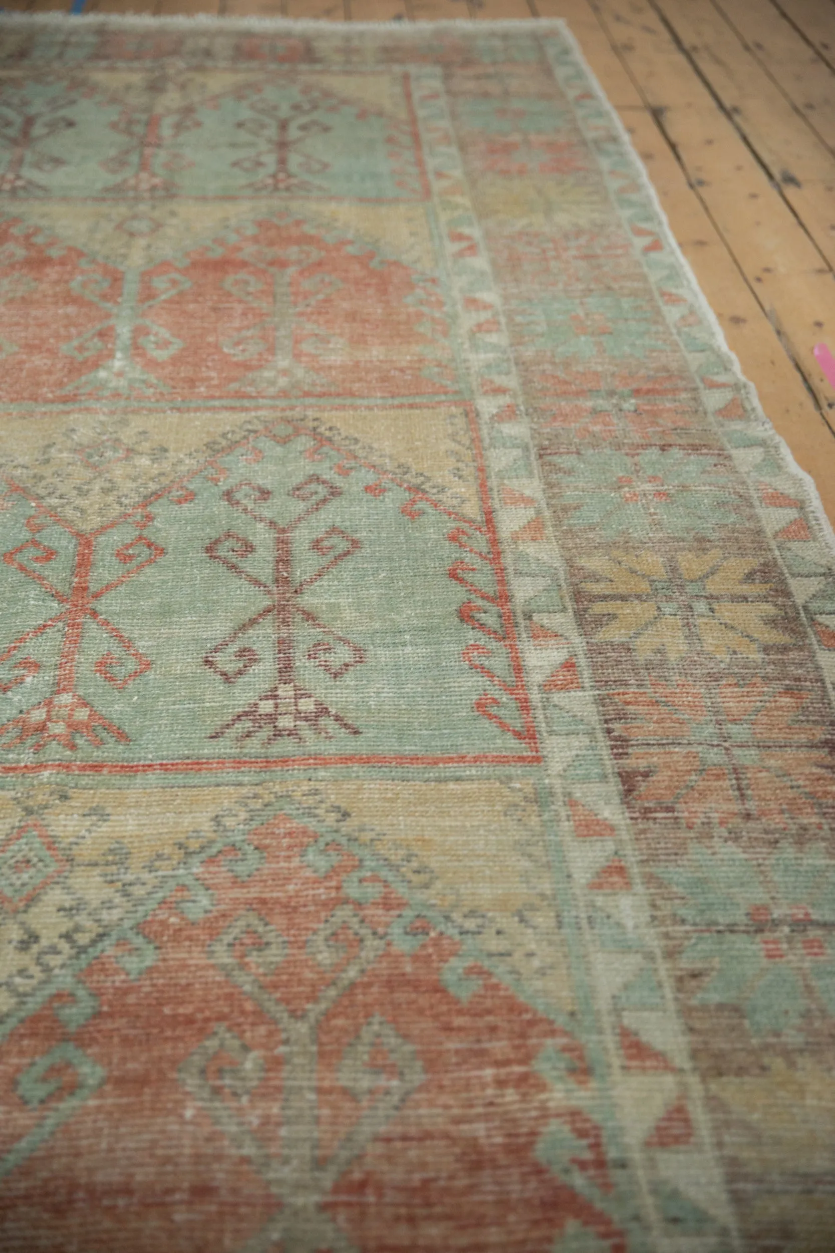 5.5x12 Vintage Distressed Oushak Rug Runner