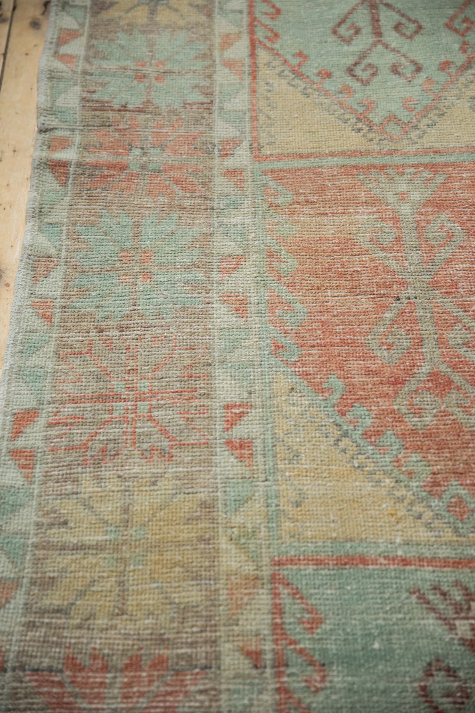 5.5x12 Vintage Distressed Oushak Rug Runner