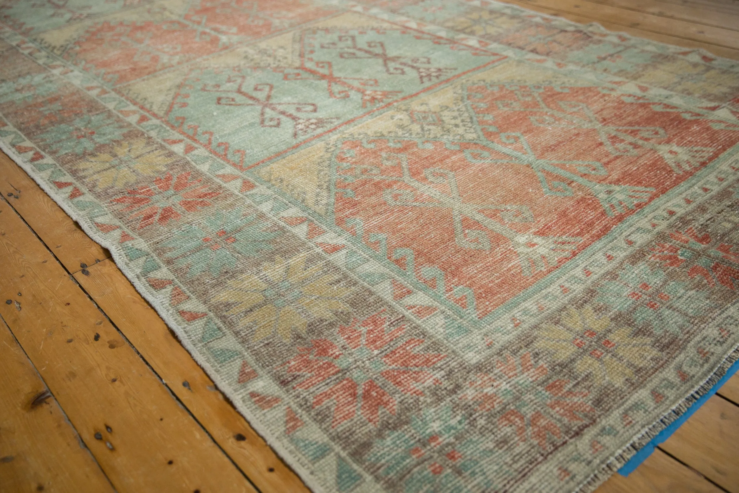 5.5x12 Vintage Distressed Oushak Rug Runner