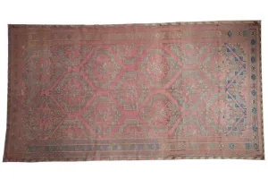6.5x12.5 Vintage Distressed Soumac Rug Runner