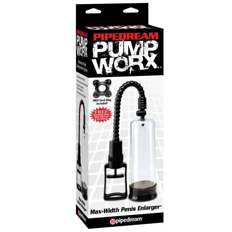 9 Inch Pipedream Clear Penis Enlarger Pump for Him