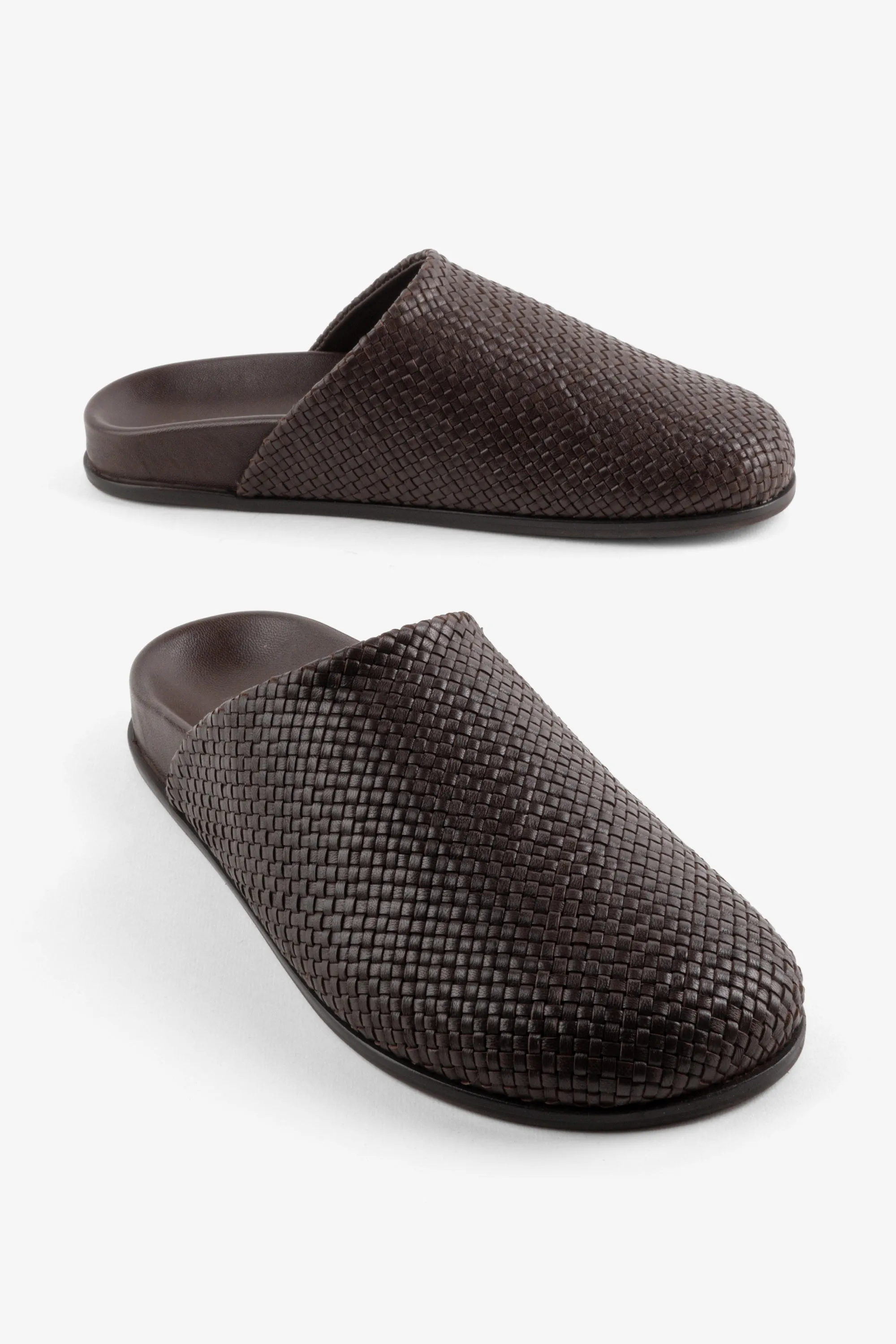 AGATHA WOVEN SLIP ON MULE