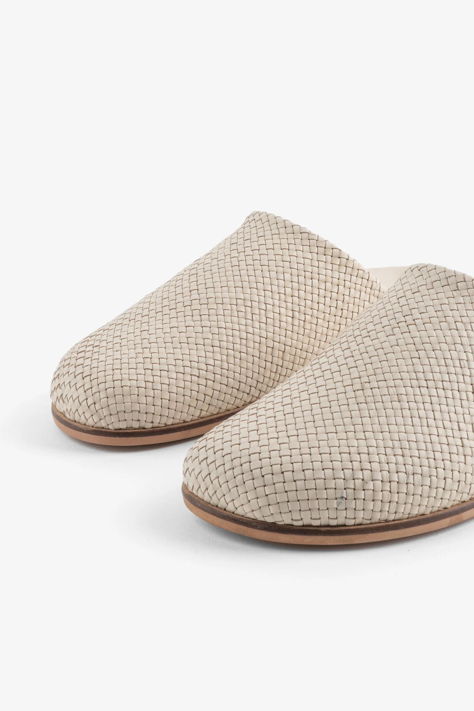 AGATHA WOVEN SLIP ON MULE