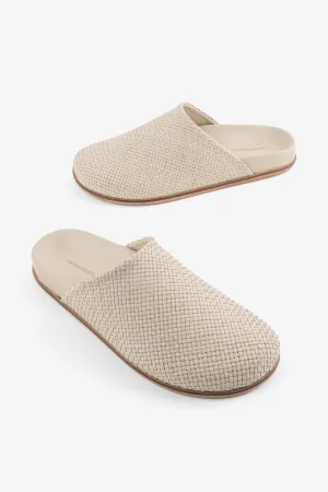 AGATHA WOVEN SLIP ON MULE