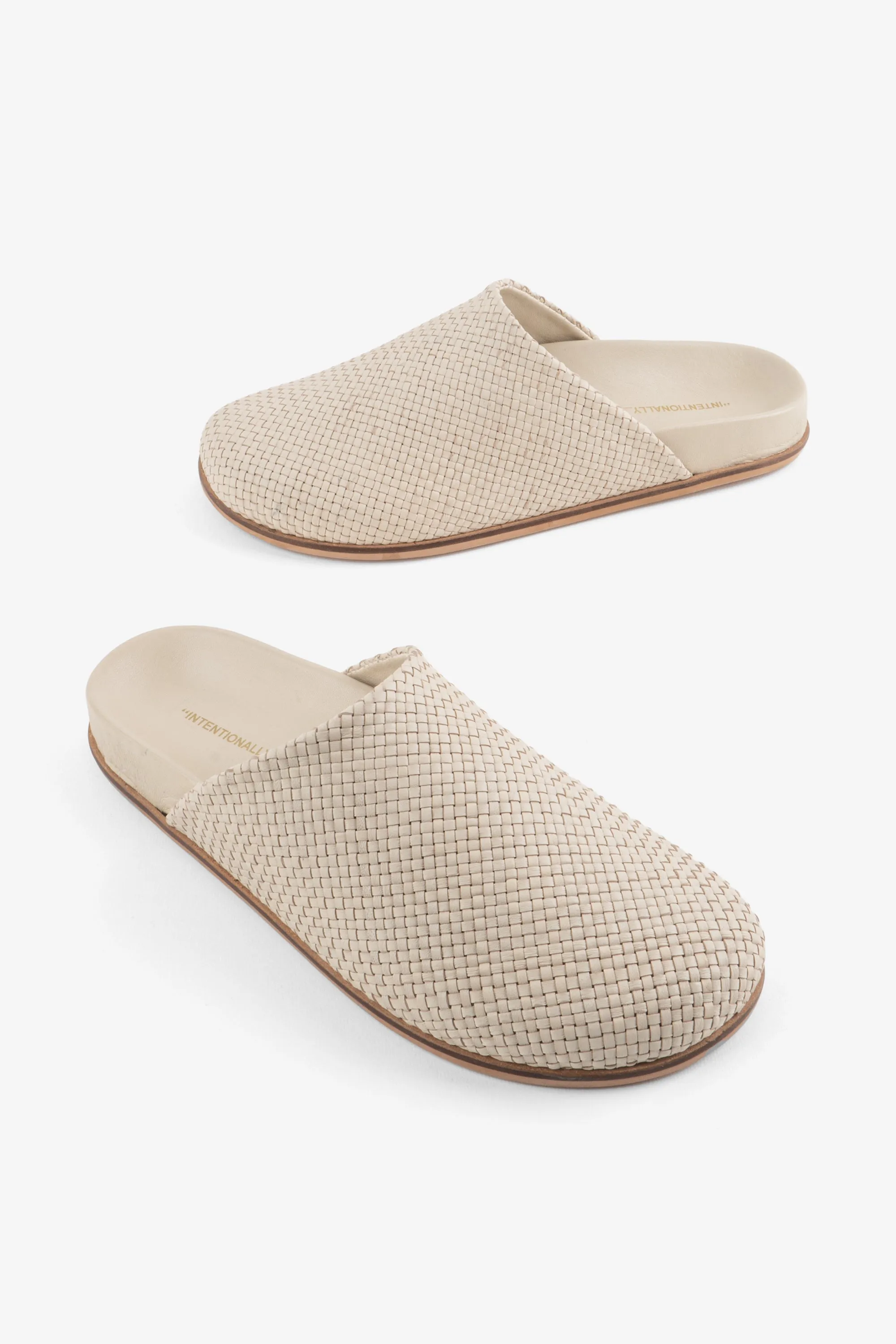 AGATHA WOVEN SLIP ON MULE