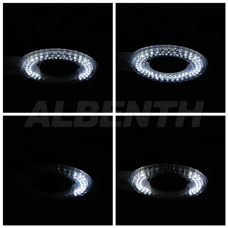 Albenth 80 LED Microscope LED Ring Illuminator with 4-divided Segments