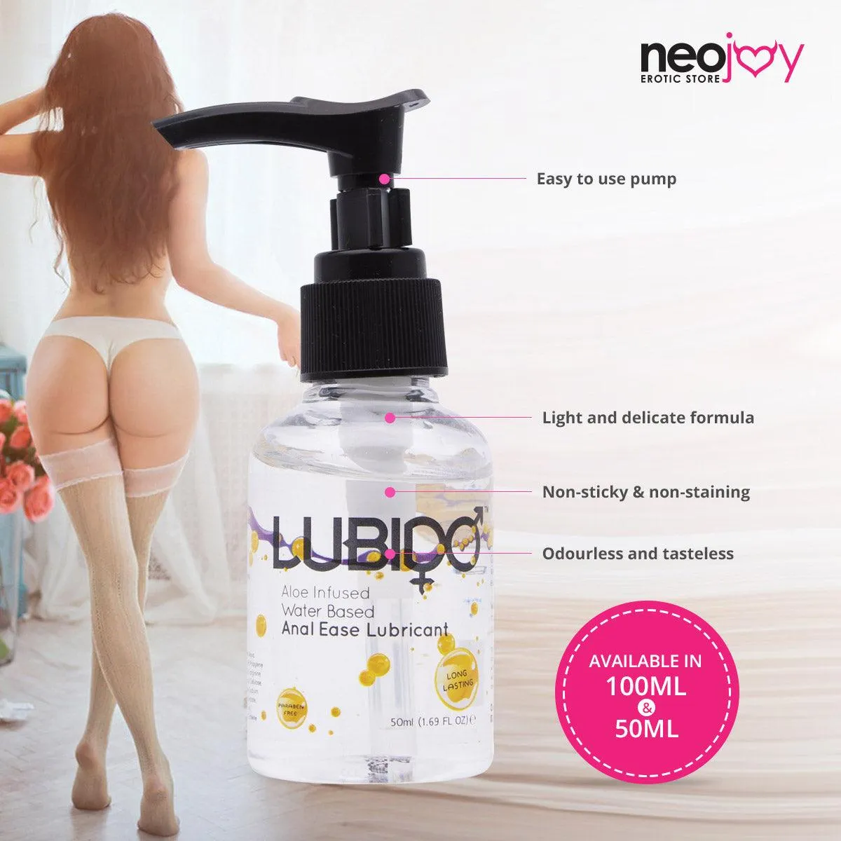 Anal Ease Lubido 50ml Bottle - Lubricant Lube For Anal Sex