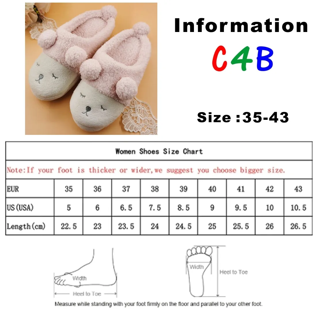 Animal Slippers Cute Sheep BB Cartoons indoor slippers ball couple warm shoes UGG Style
