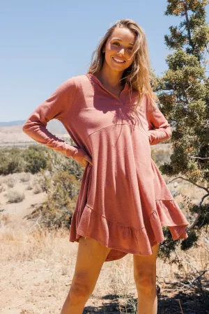 Apple Dress - Rust