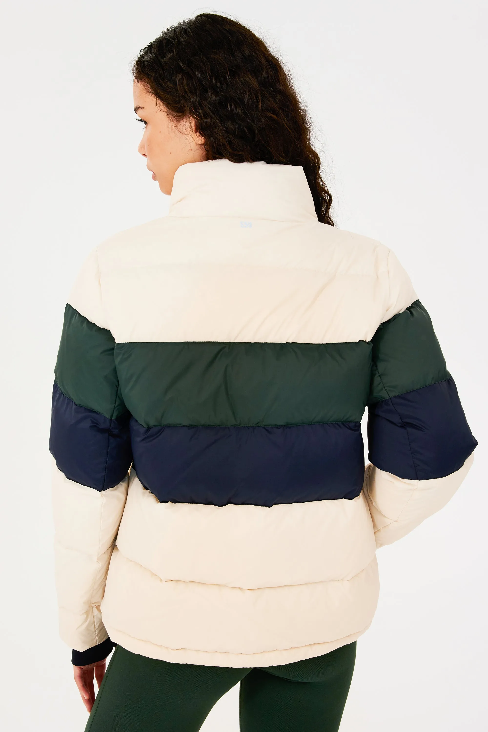Arden Puffer Jacket - Vintage White