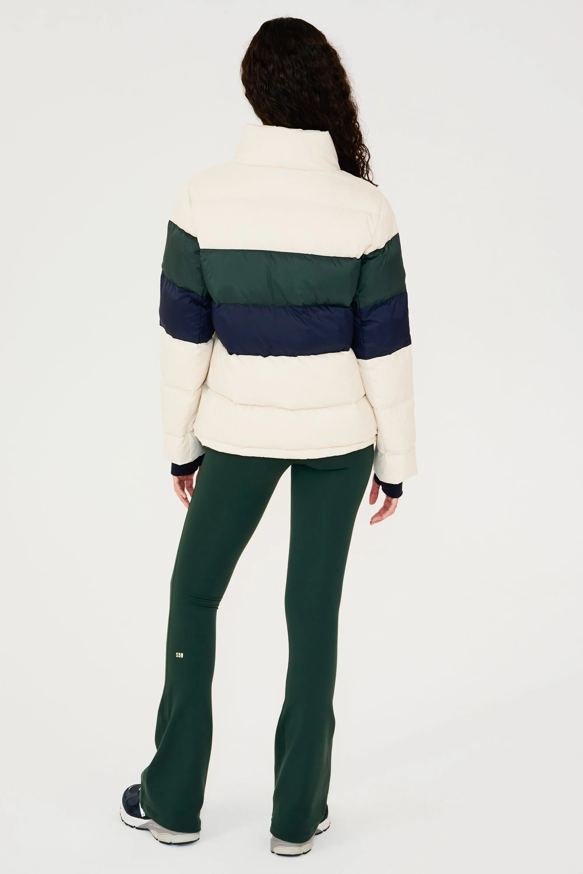 Arden Puffer Jacket - Vintage White