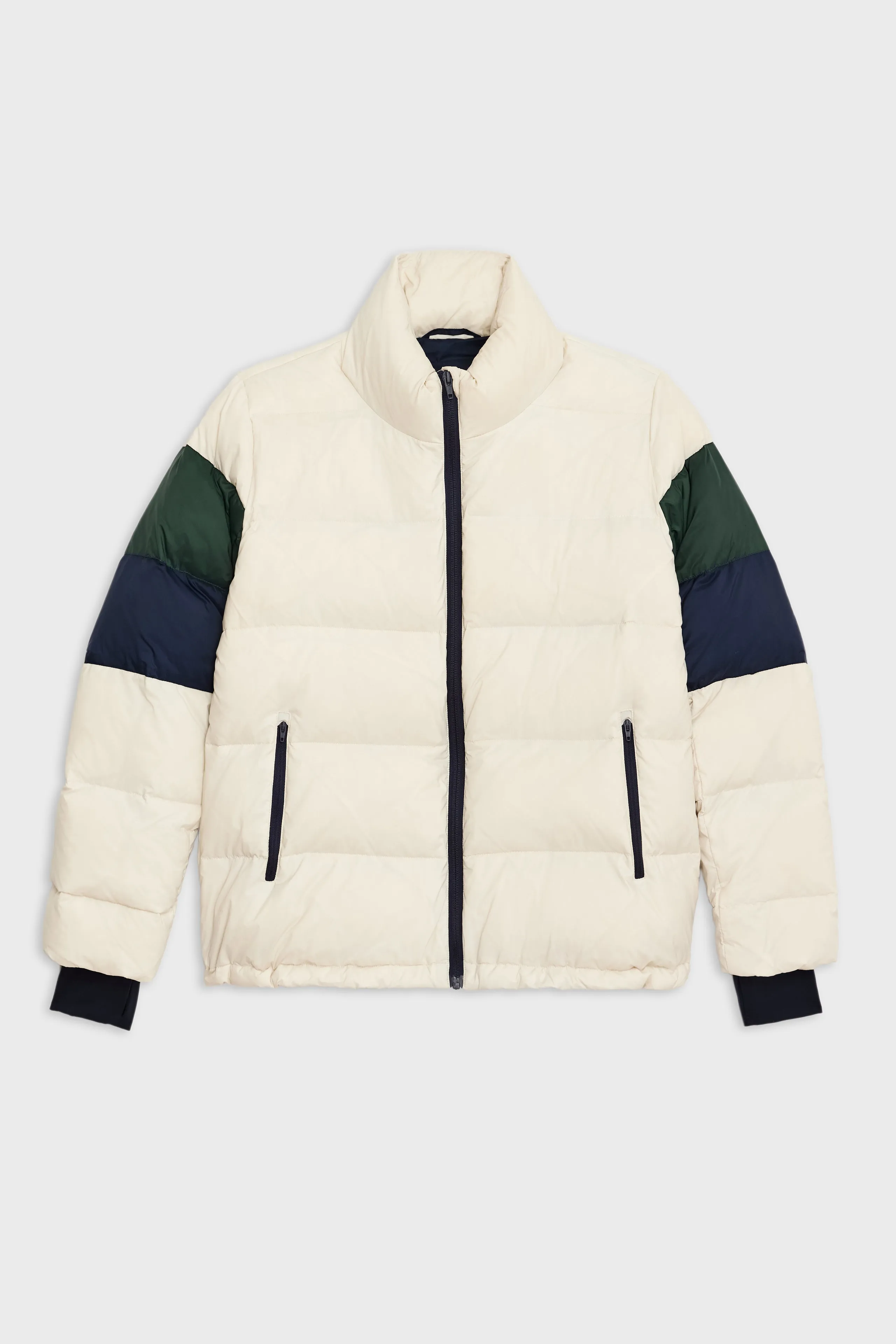 Arden Puffer Jacket - Vintage White