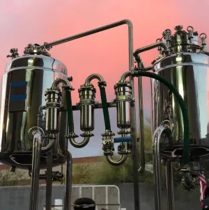 ASME Jacketed Reactor Skid (Alcohol Extraction): Custom Build