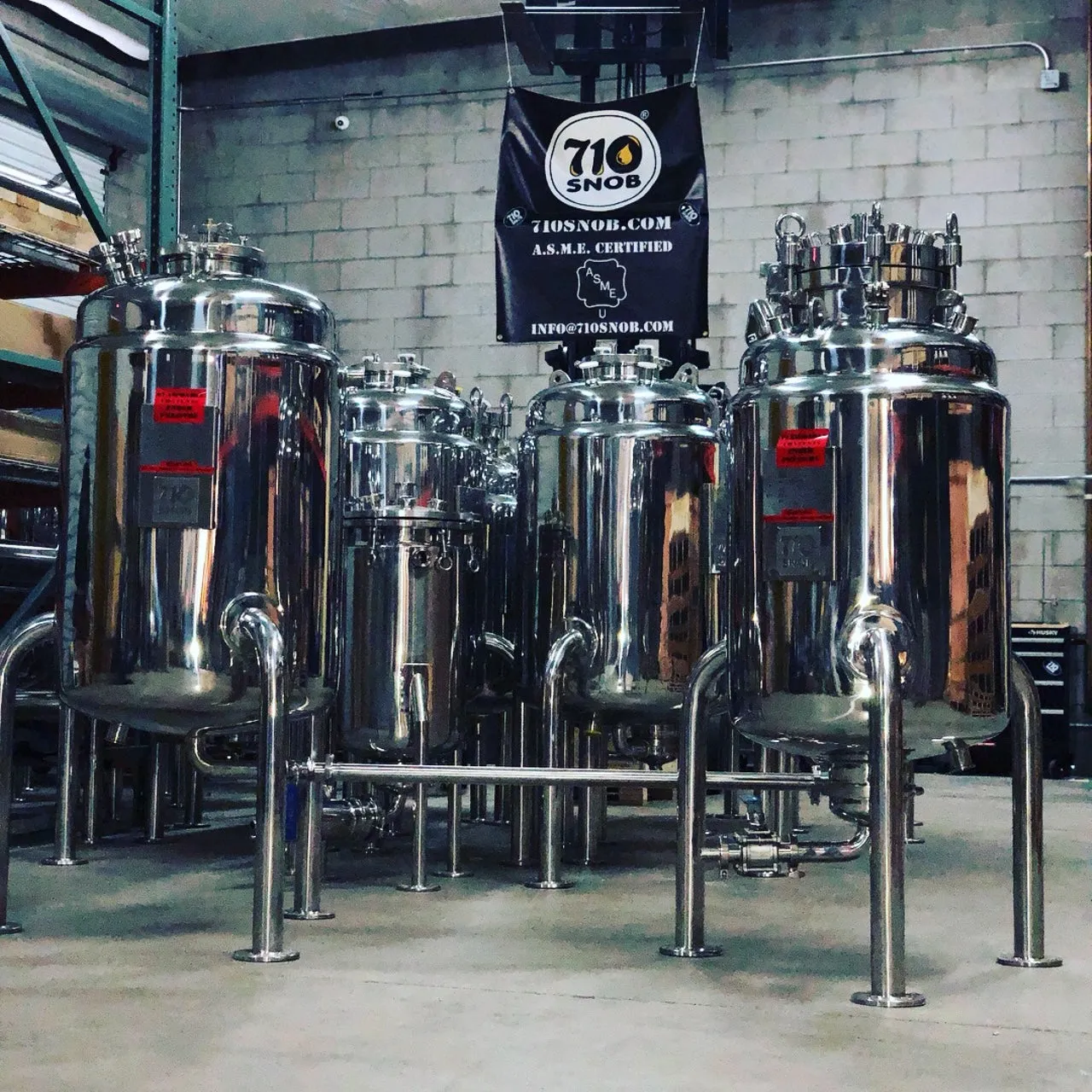 ASME Jacketed Reactor Skid (Alcohol Extraction): Custom Build