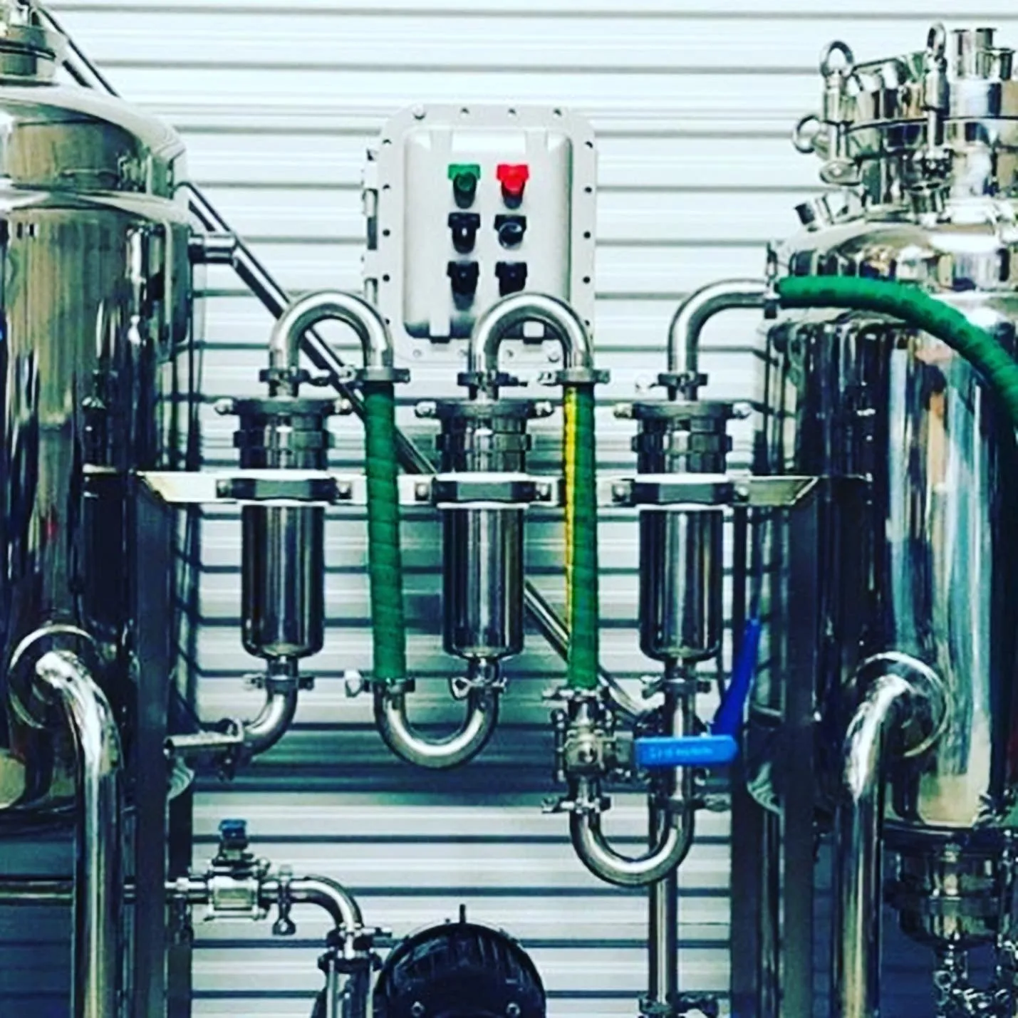 ASME Jacketed Reactor Skid (Alcohol Extraction): Custom Build
