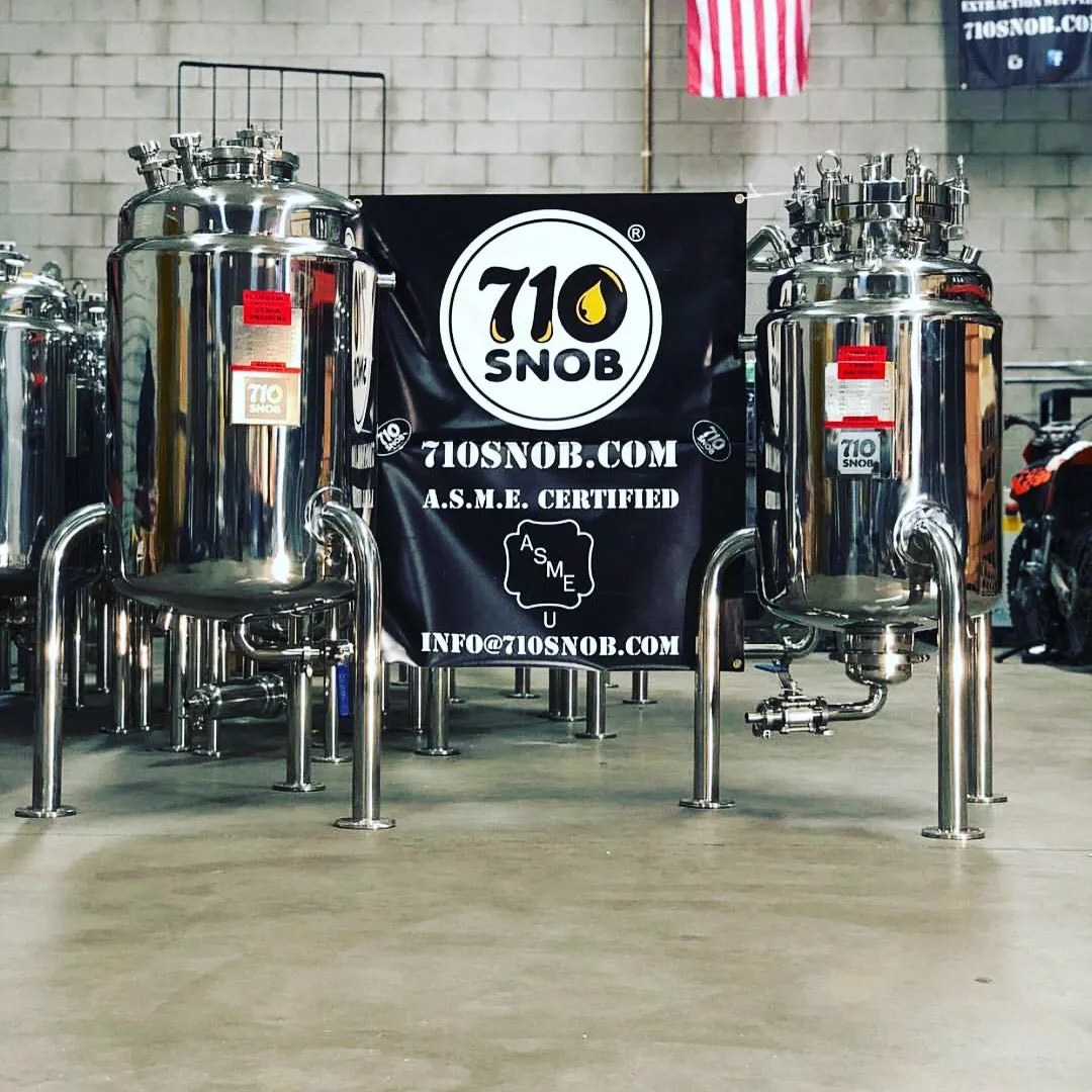 ASME Jacketed Reactor Skid (Alcohol Extraction): Custom Build