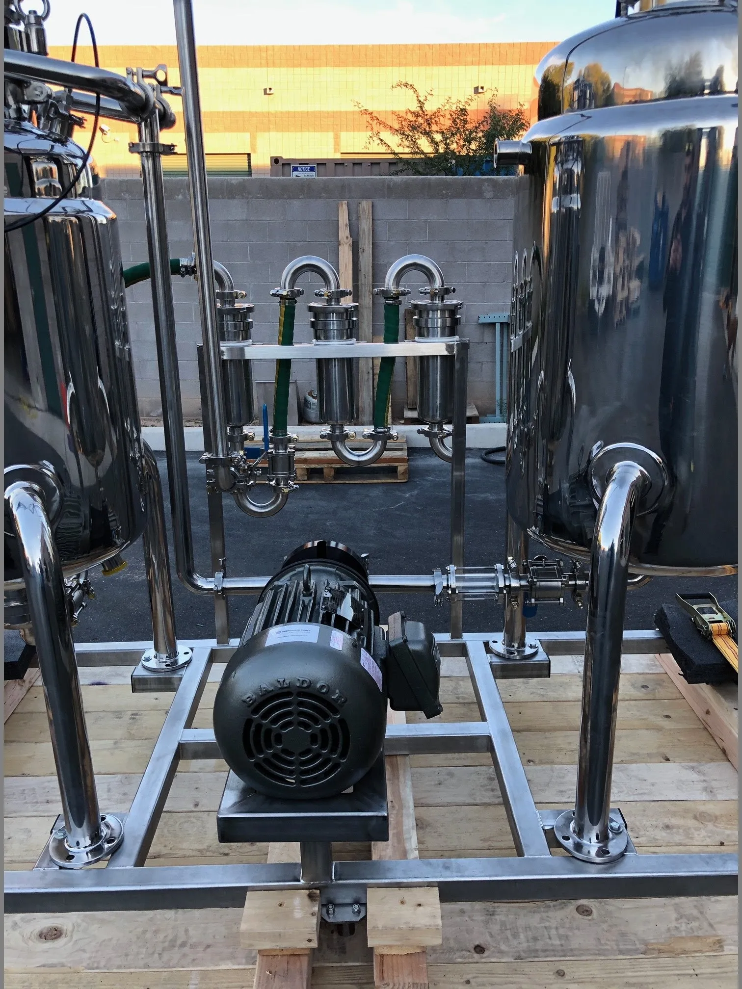 ASME Jacketed Reactor Skid (Alcohol Extraction): Custom Build
