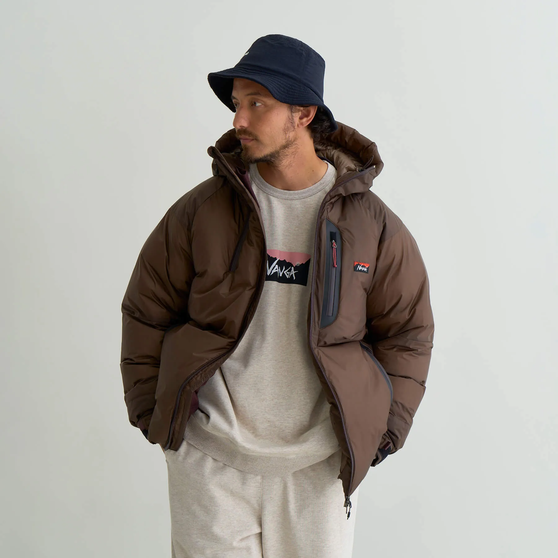AURORA TEX LIGHT DOWN JACKET MIKAMI(MEN)