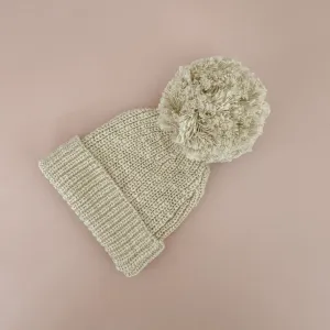 B & P Chunky Knit Beanie | Sage