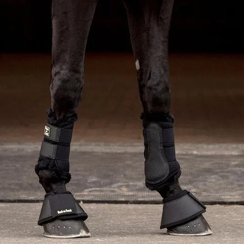 Back On Track® 3D Mesh Brush Boots with Faux Fur