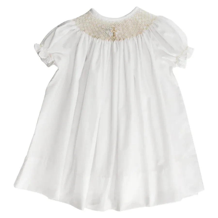 Bailey Boys Bishop Ivory Christening Dress