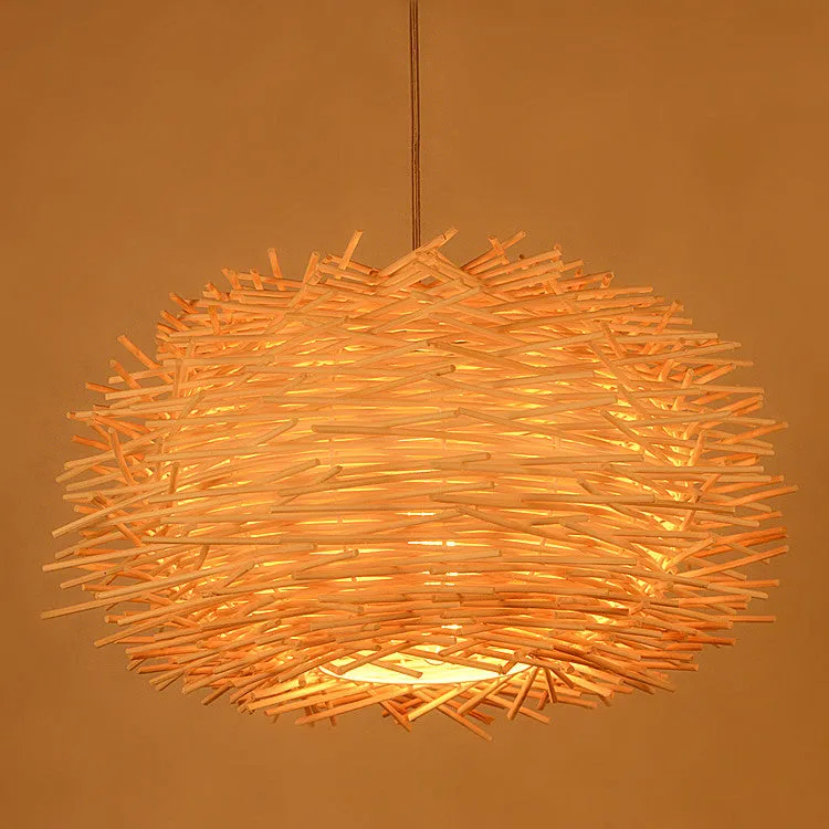 Bamboo Nest 1-Light Chandelier