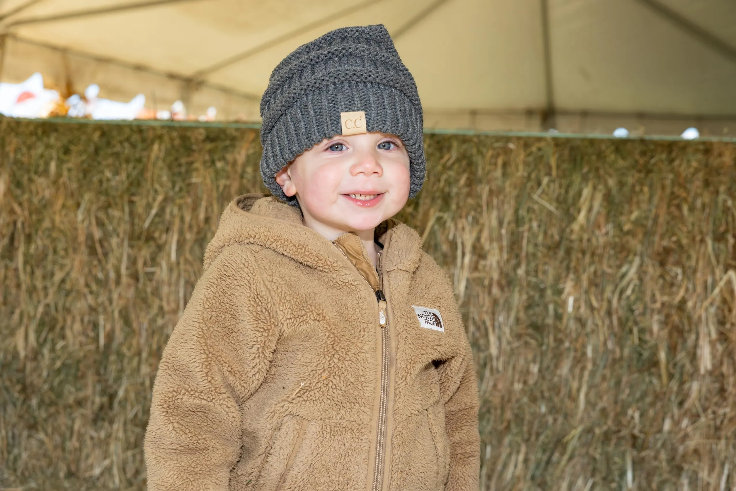 Big Kids Solid Ribbed Beanie Hat