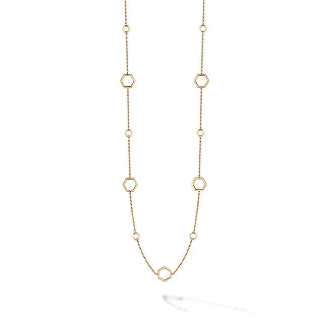 Birks Iconic Yellow Gold Bee Chic Necklace, 32 Inches