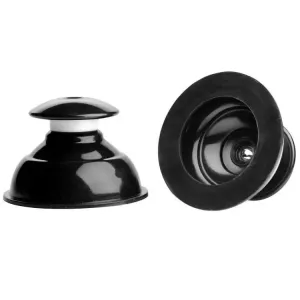Black Silicone Extreme Suction Bdsm Bondage Nipple Suckers