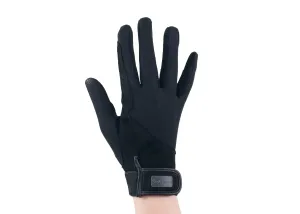 Black Summer Suede Gloves