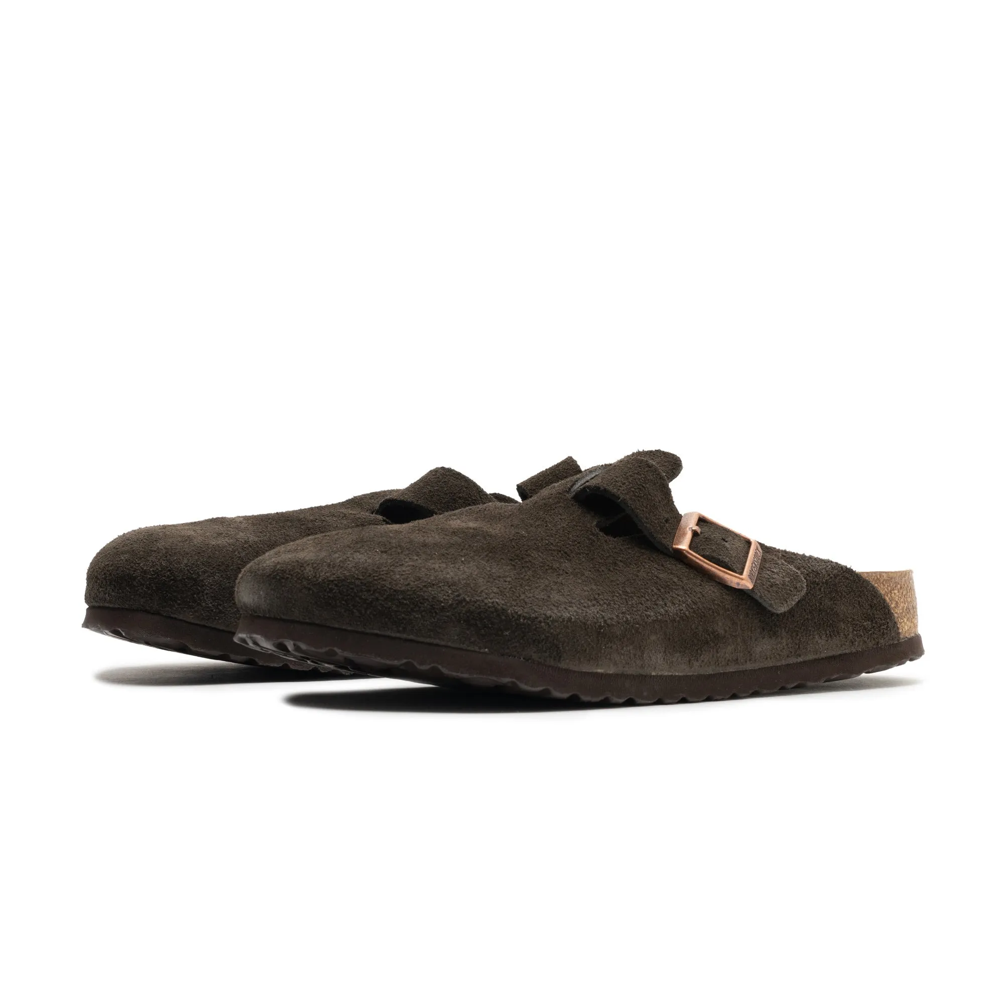 Boston Soft Footbed Mocha Suede 660461