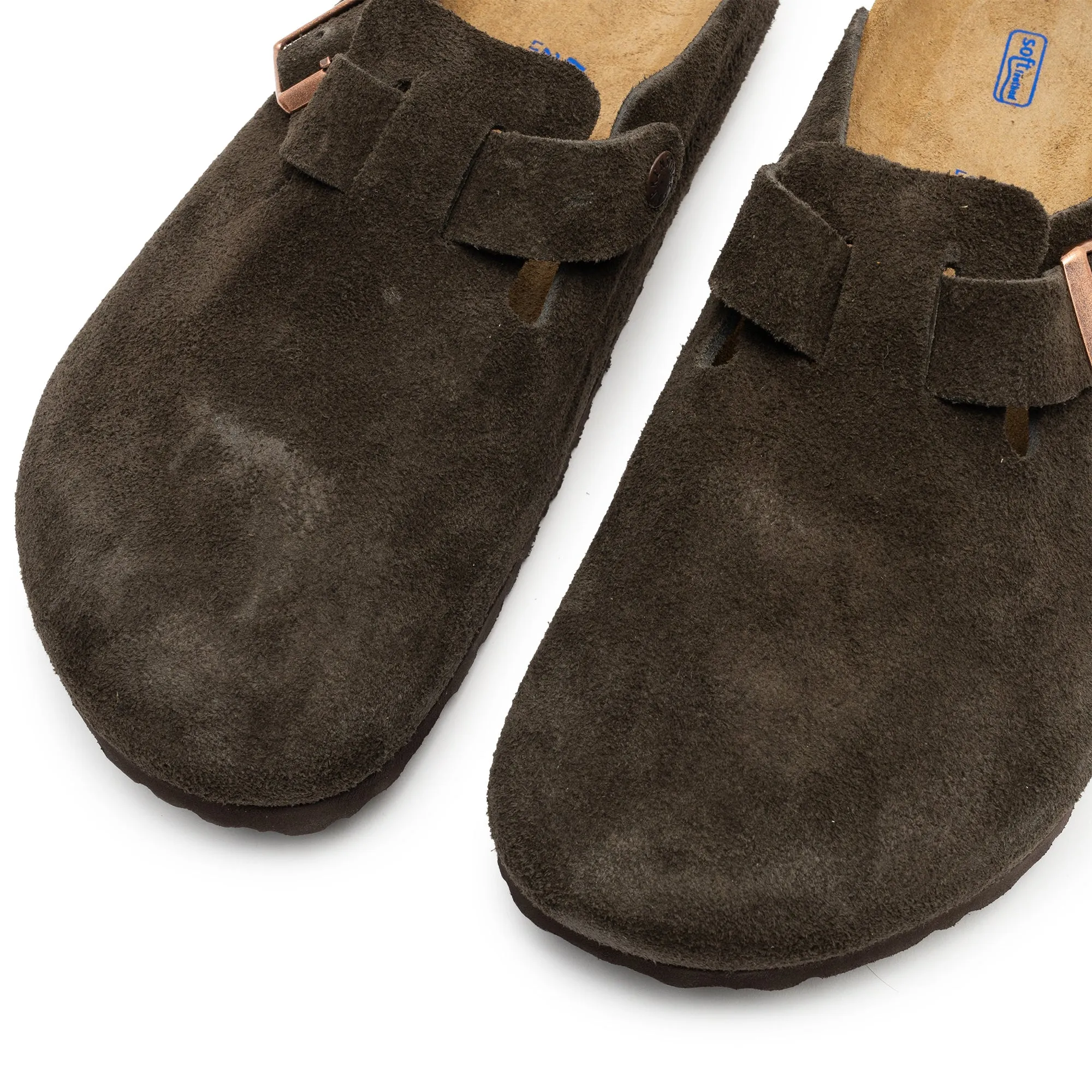 Boston Soft Footbed Mocha Suede 660461