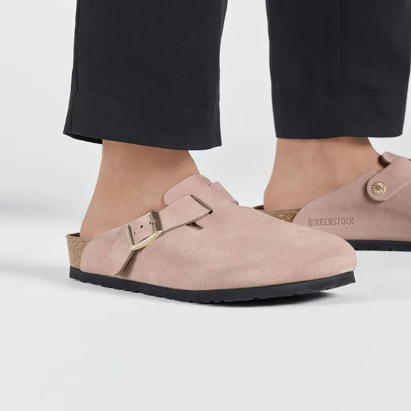 BOSTON SUEDE LIGHT ROSE N