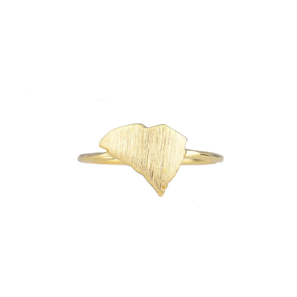 Brass South Carolina Ring (WS)