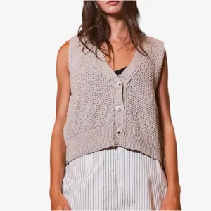 Cable Knit Vest