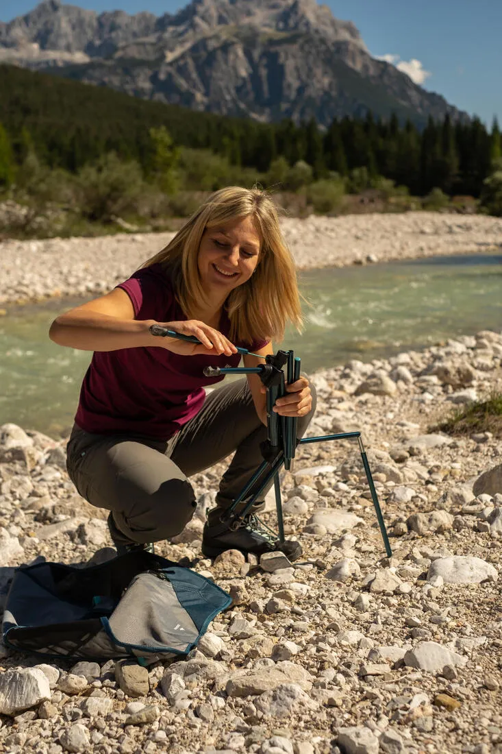 CAMPING COMPACT LOW CHAIR 500