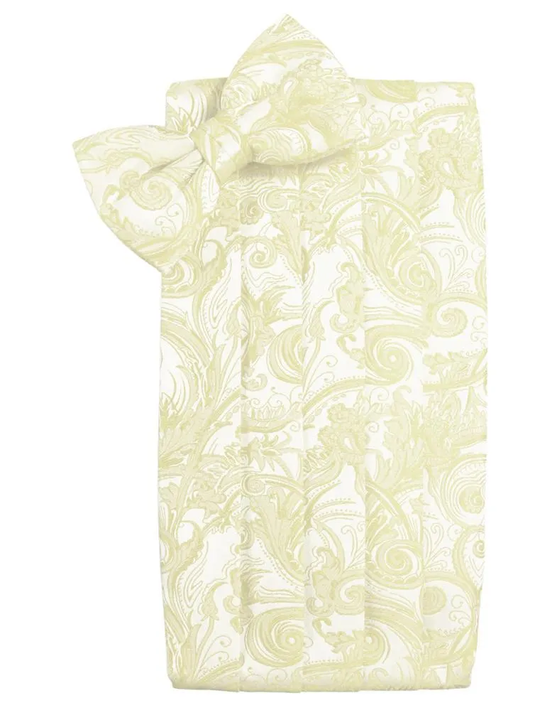 Canary Tapestry Cummerbund