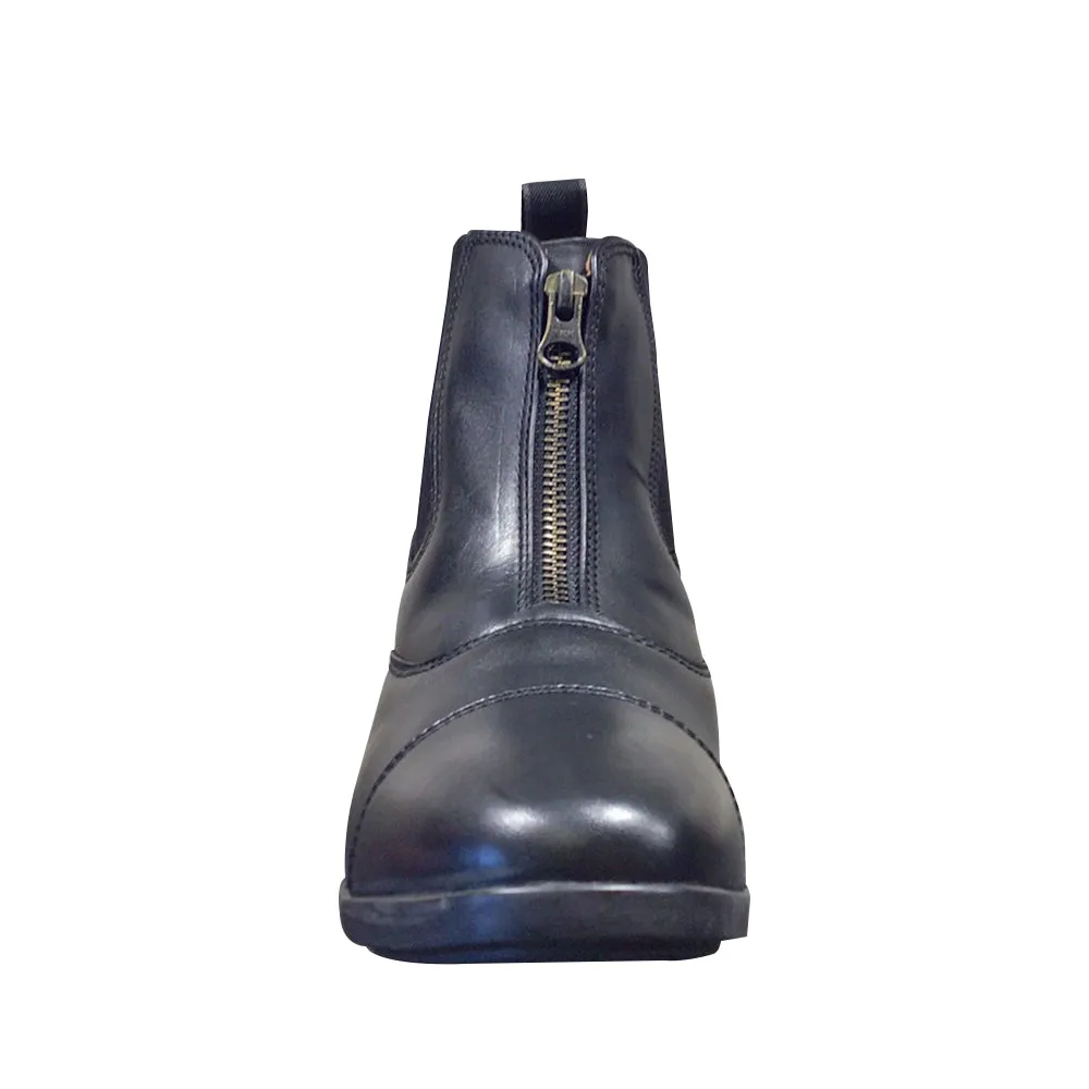 Cavalier Short Zip Boots Black
