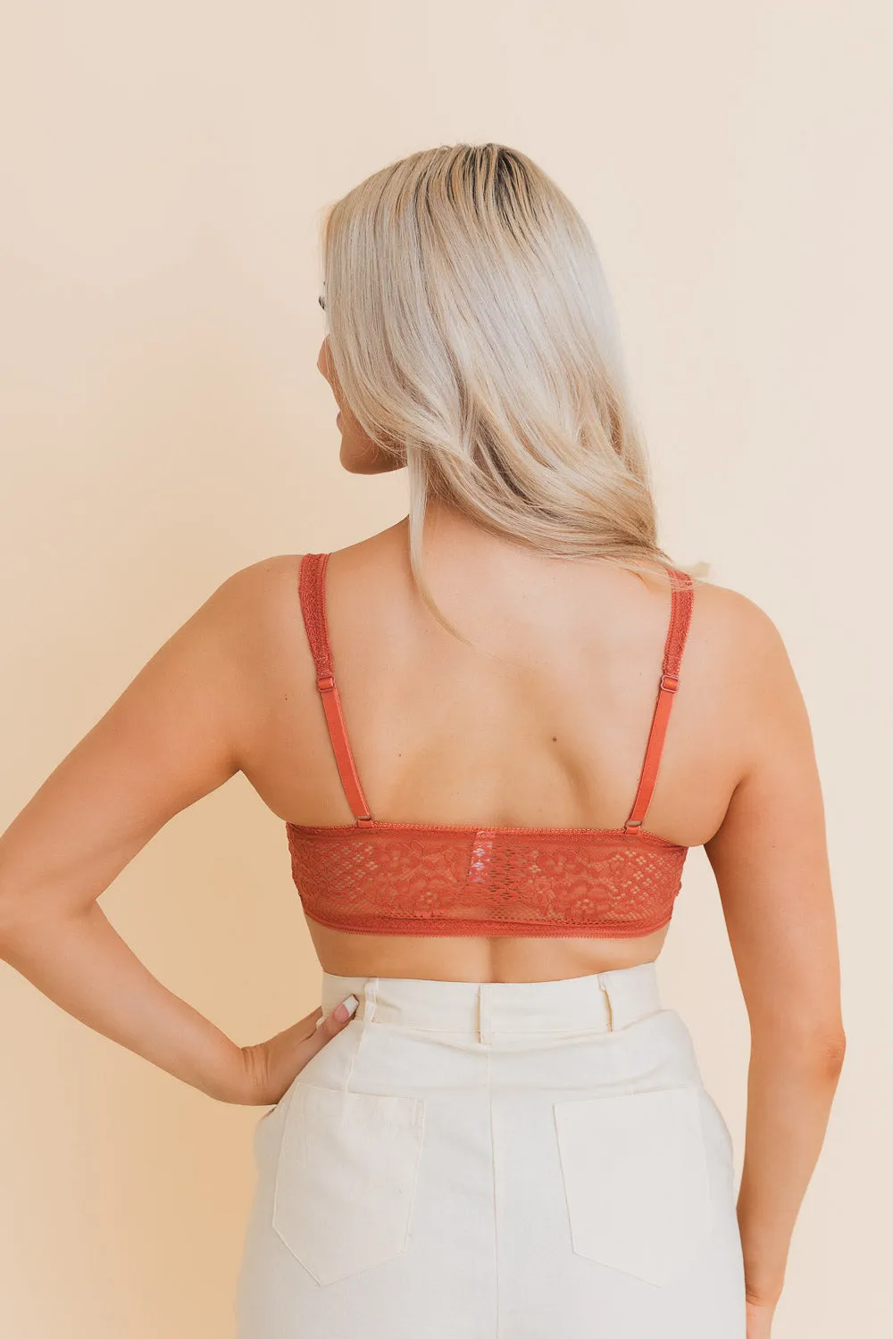 Chic Contours Lace Longline Bralette w/ Underline