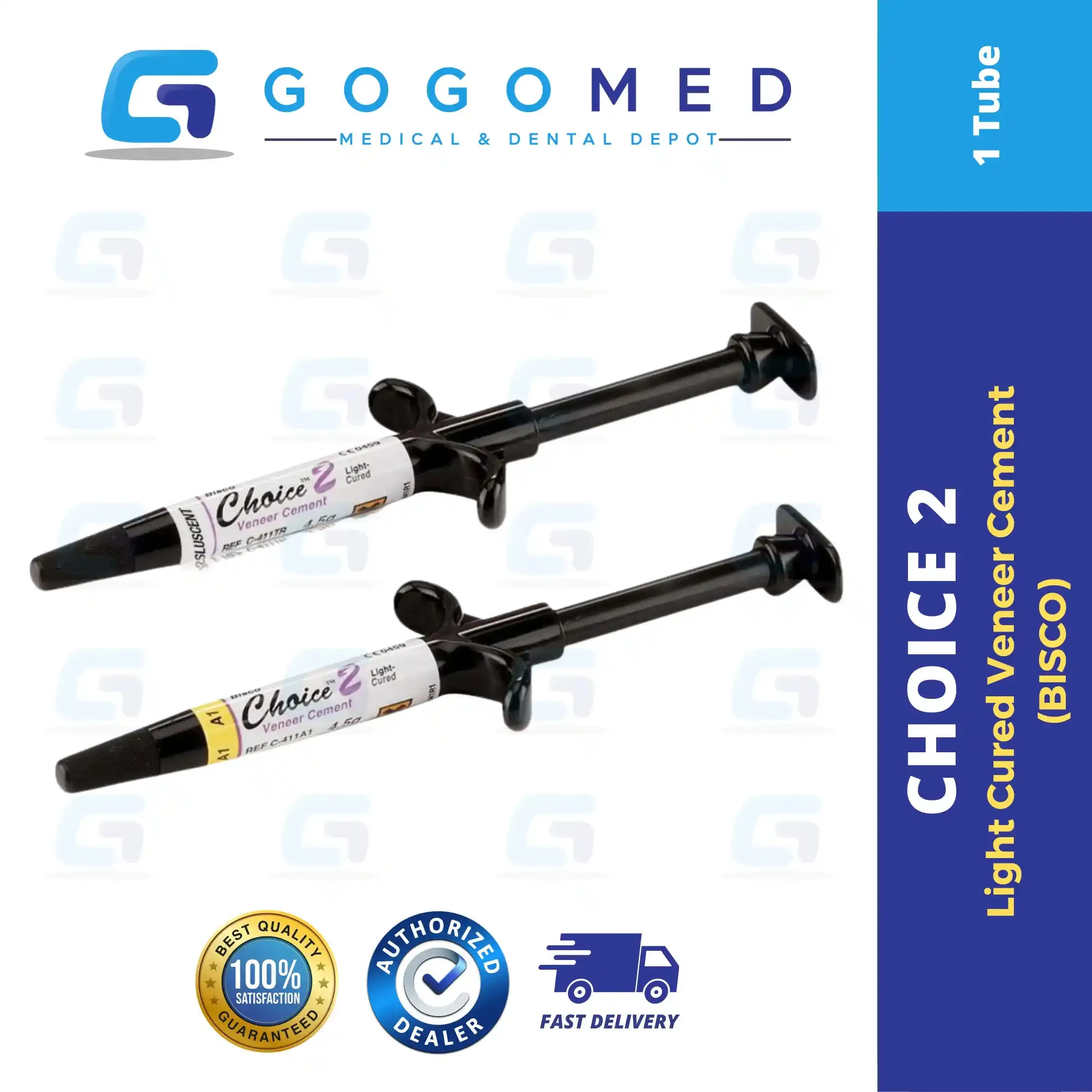 Choice 2 Light-Cured Veneer Cement (Bisco) 4.5g