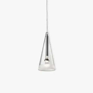 Conical Glass Pendant Light