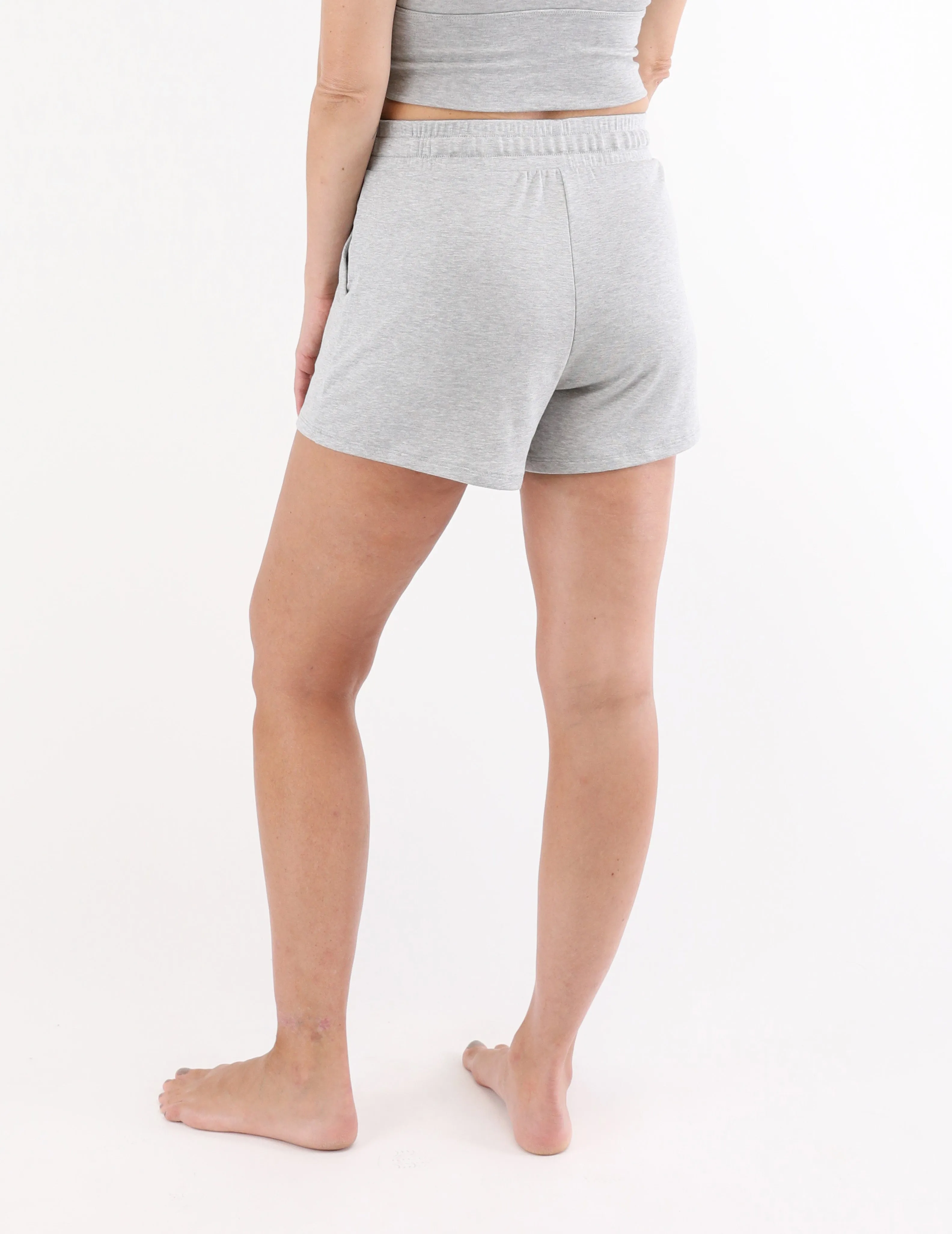 Cozy Comfort Short: Heather Grey