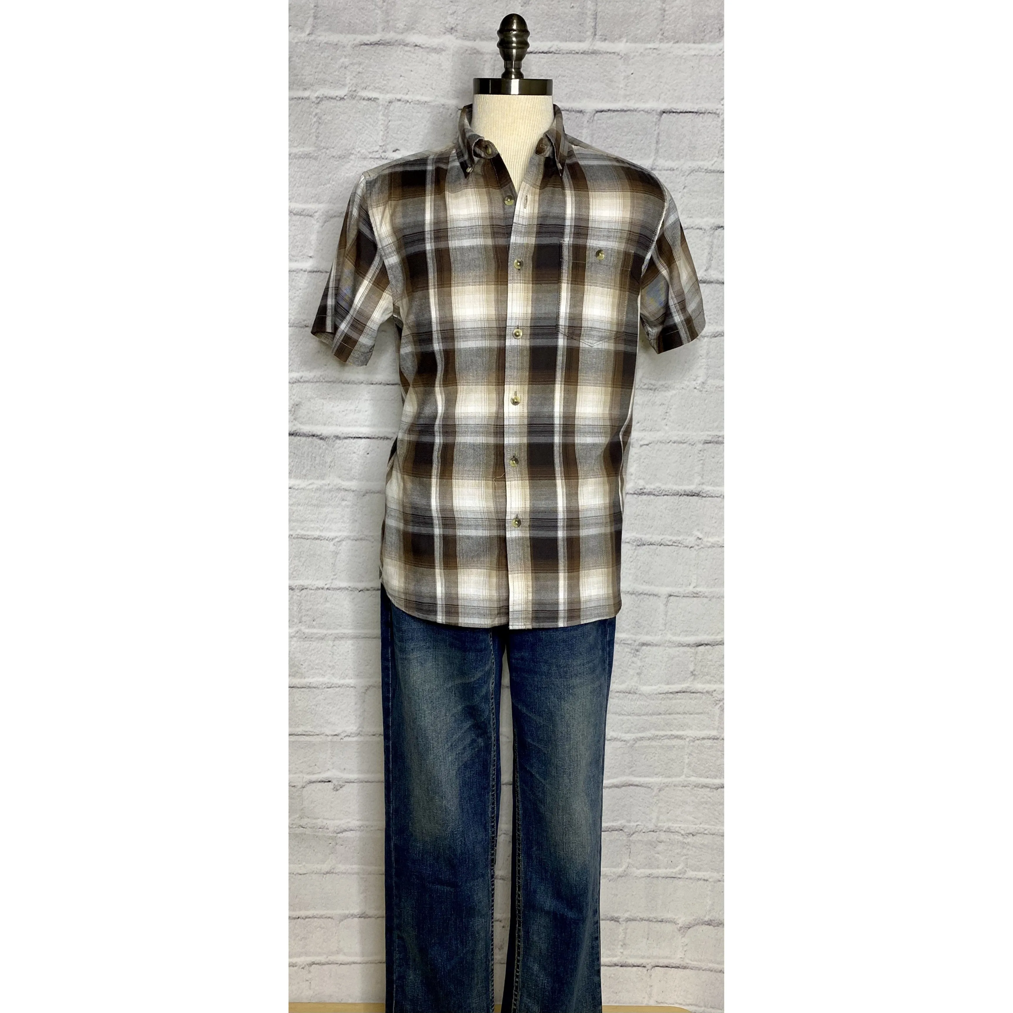 Cozy Cotton Blended Earth Button Up