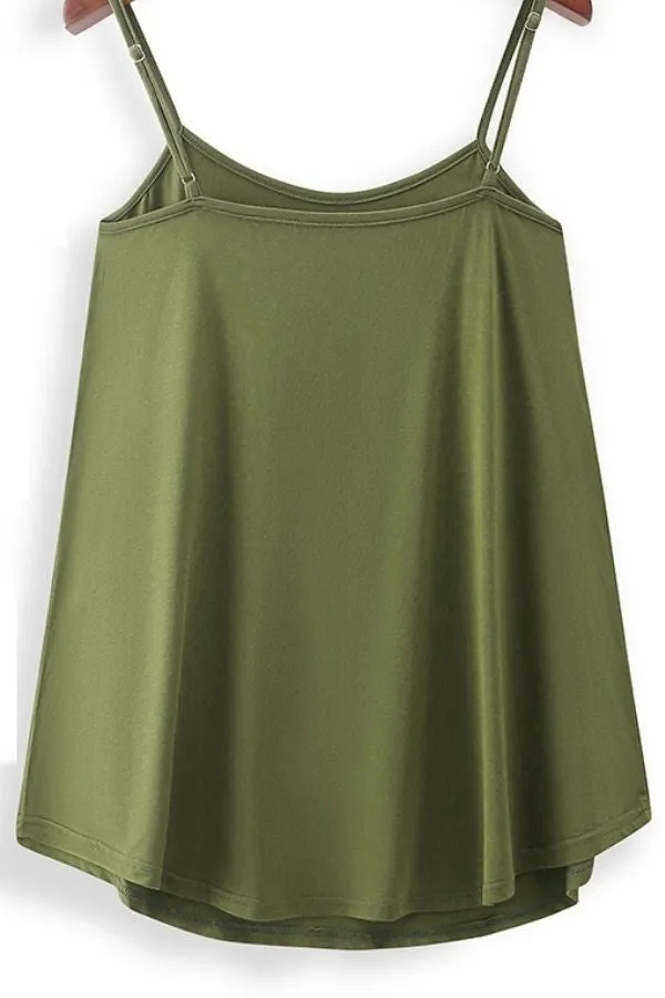 Cozy Halter Sleeveless Tank Top (Fit up to 220lbs)
