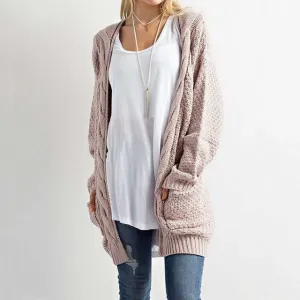 Cozy Knit Cardigan Sweater